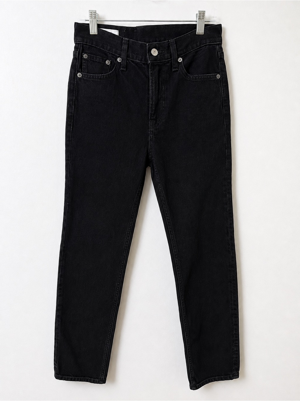 High rise black jeans